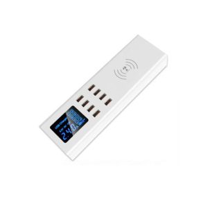 Doolike 8-Port USB Power Strip & Wireless Charger