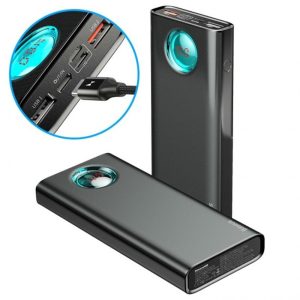 Baseus Amblight Quick Charger Digital Display Power Bank PD3.0+QC3.0 20000mAh