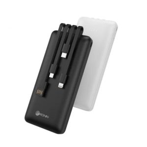 Ronin R-71 Multi Built-In Cables Powerbank 10000 MAh