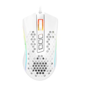 REDRAGON M988W STORM ELITE RGB GAMING MOUSE (WHITE)
