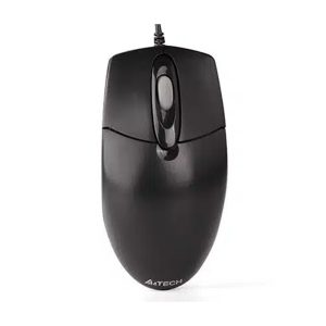 A4Tech OP-720S Wired Silent Click Mouse | Black