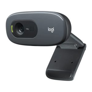 Logitech C270 HD Webcam (Black)