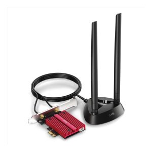 Cudy WE4000 AX5400 Tri-Band WiFi 6E PCIe Adapter Bluetooth 5.2