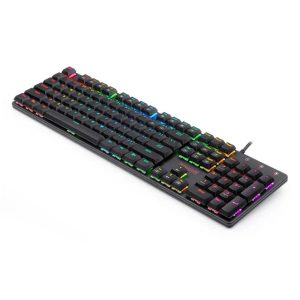 K589 Shrapnel RGB Backlit Low Profile Wired Mechanical Gaming Keyboard