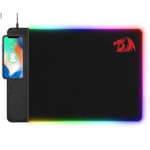 Redragon P025 Qi 10w Fast Wireless Charging RGB Backlit Mouse Pad