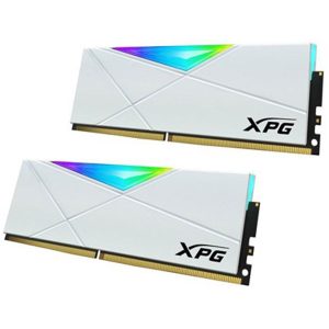 ADATA XPG Spectrix D50 16GB (2X8GB) 3600MHz DDR4 RGB Memory Module AX4U36008G18I-DW50 White