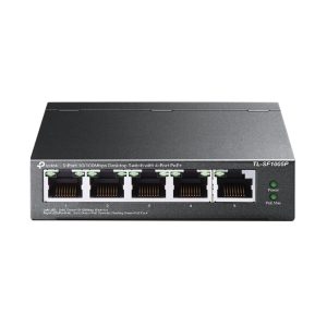 TP-Link TL-SF1005P V2 5-Port 10/100Mbps Desktop Switch with 4-Port PoE+