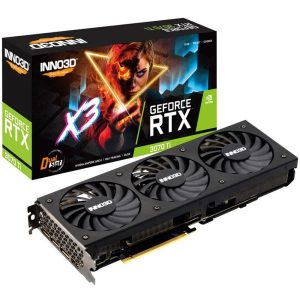 Inno3D GEFORCE RTX 3070 TI X3 OC 8GB GDDR6X Graphics Card N307T3-086XX-1820VA45